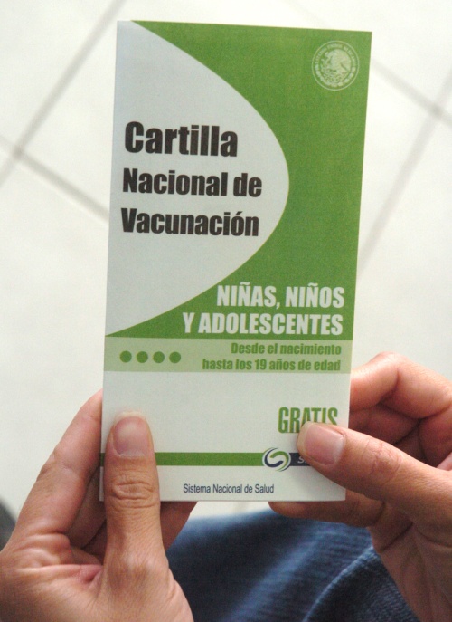 cartilla de vacunas