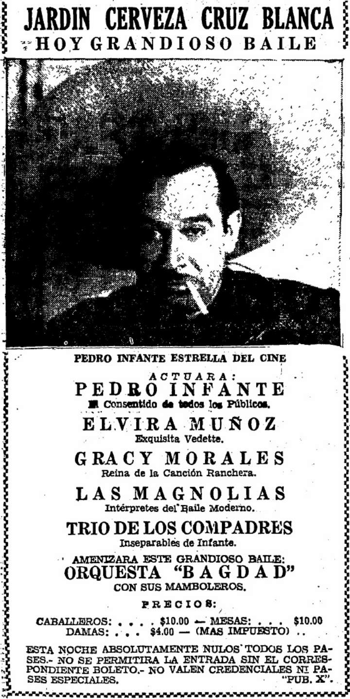 triste vida pedro infante 