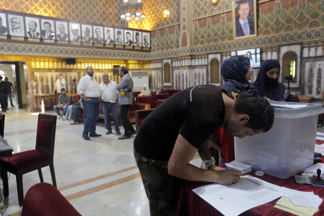   Syria has held first elections since 2011 